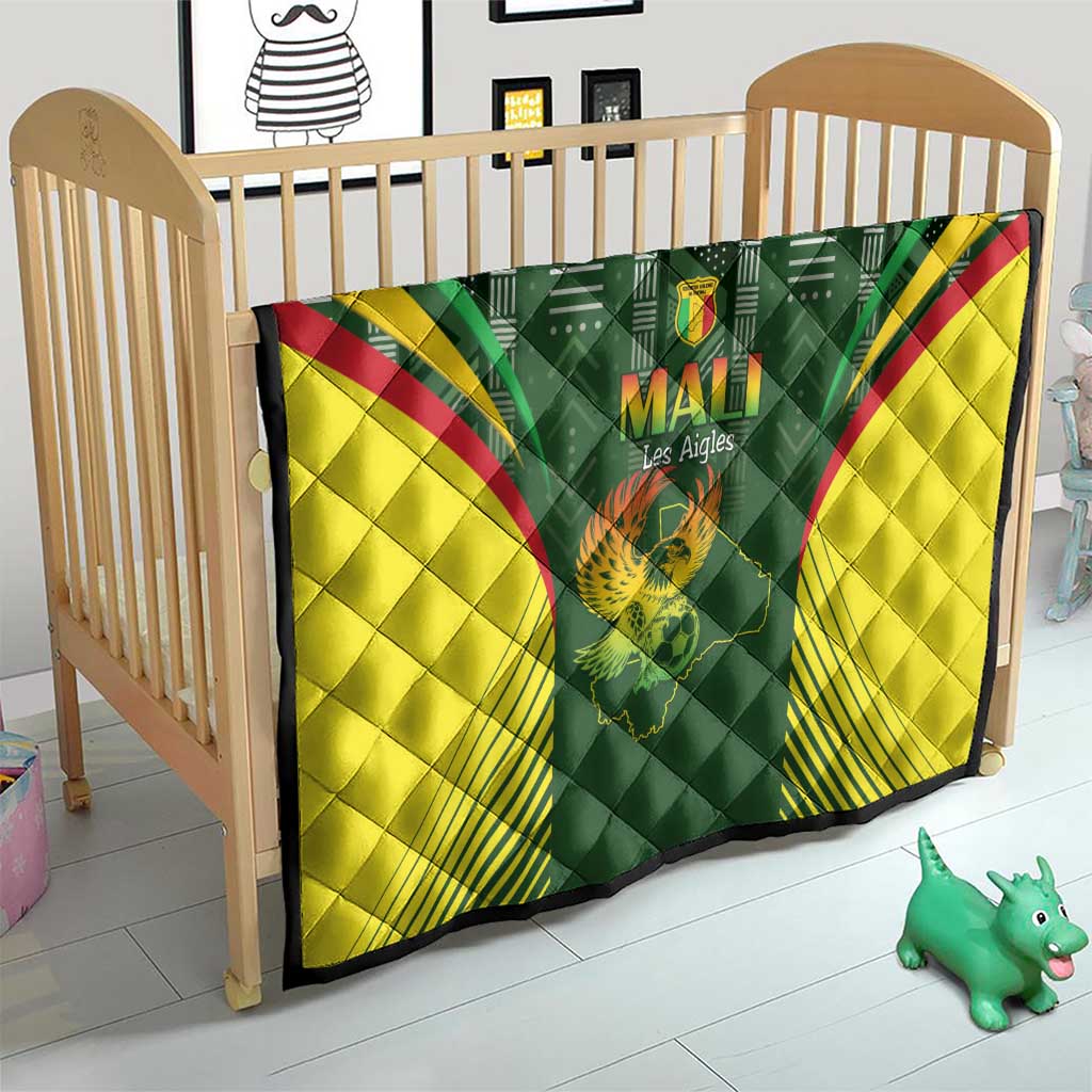 Mali Football Quilt Go Champions Les Aigles - Wonder Print Shop
