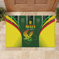 Mali Football Rubber Doormat Go Champions Les Aigles - Wonder Print Shop