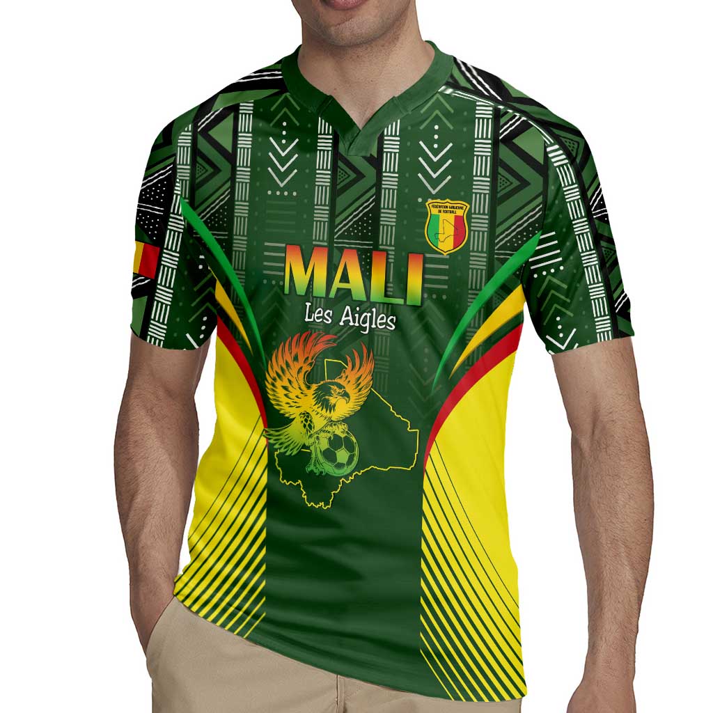 Custom Mali Football Rugby Jersey Go Champions Les Aigles - Wonder Print Shop