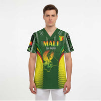 Custom Mali Football Scrub Top Go Champions Les Aigles - Wonder Print Shop