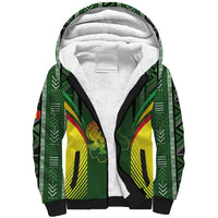 Custom Mali Football Sherpa Hoodie Go Champions Les Aigles - Wonder Print Shop