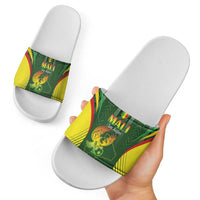 Mali Football Slide Sandals Go Champions Les Aigles - Wonder Print Shop