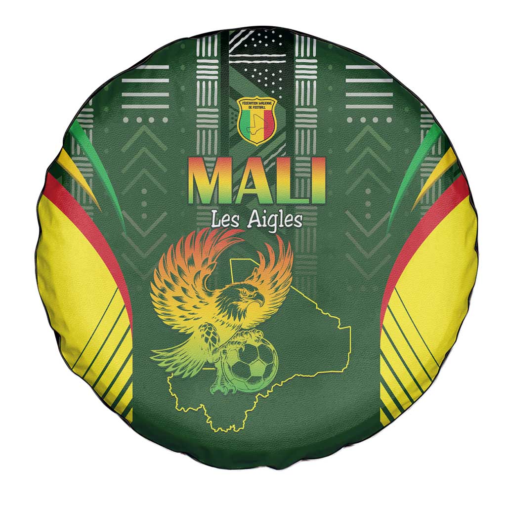 Mali Football Spare Tire Cover Go Champions Les Aigles - Wonder Print Shop