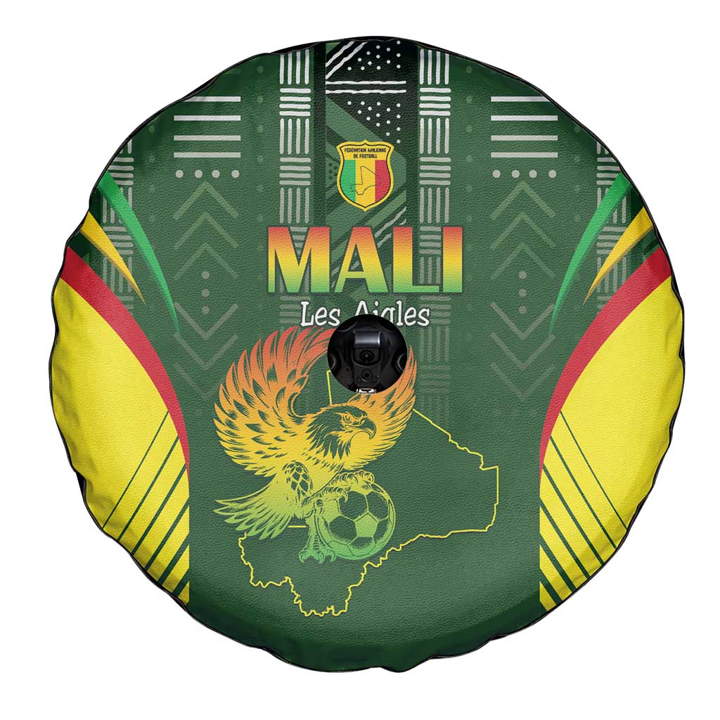 Mali Football Spare Tire Cover Go Champions Les Aigles - Wonder Print Shop