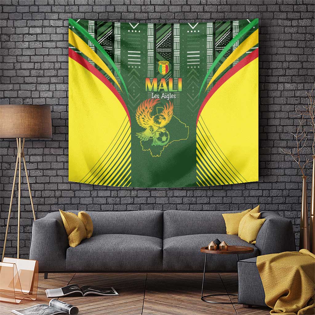 Mali Football Tapestry Go Champions Les Aigles - Wonder Print Shop
