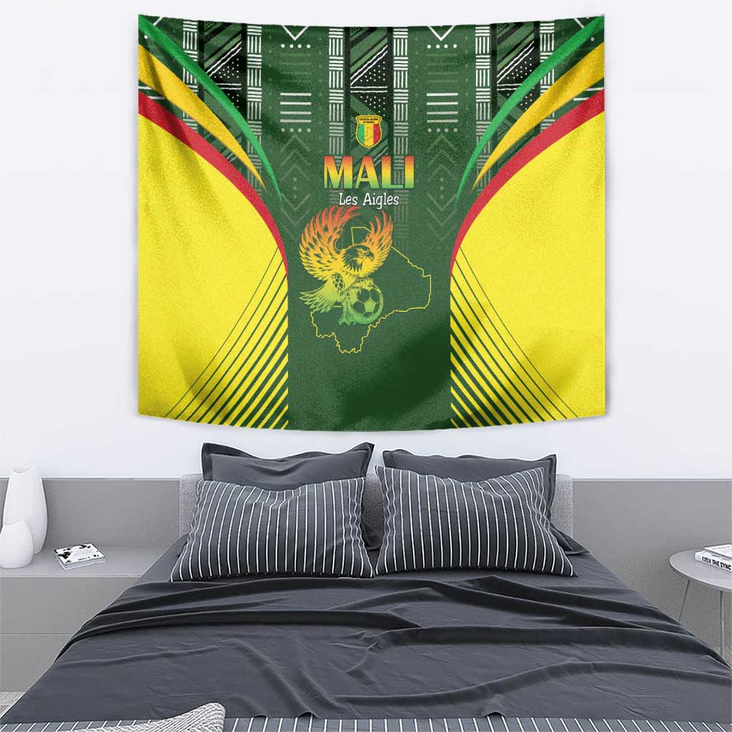Mali Football Tapestry Go Champions Les Aigles - Wonder Print Shop