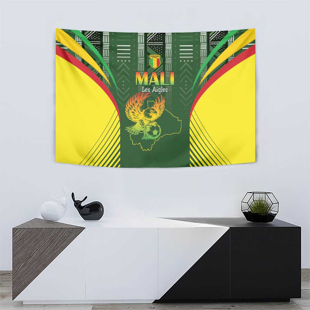Mali Football Tapestry Go Champions Les Aigles - Wonder Print Shop