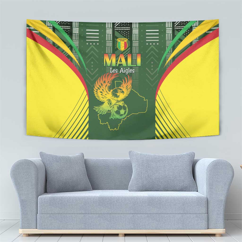 Mali Football Tapestry Go Champions Les Aigles - Wonder Print Shop