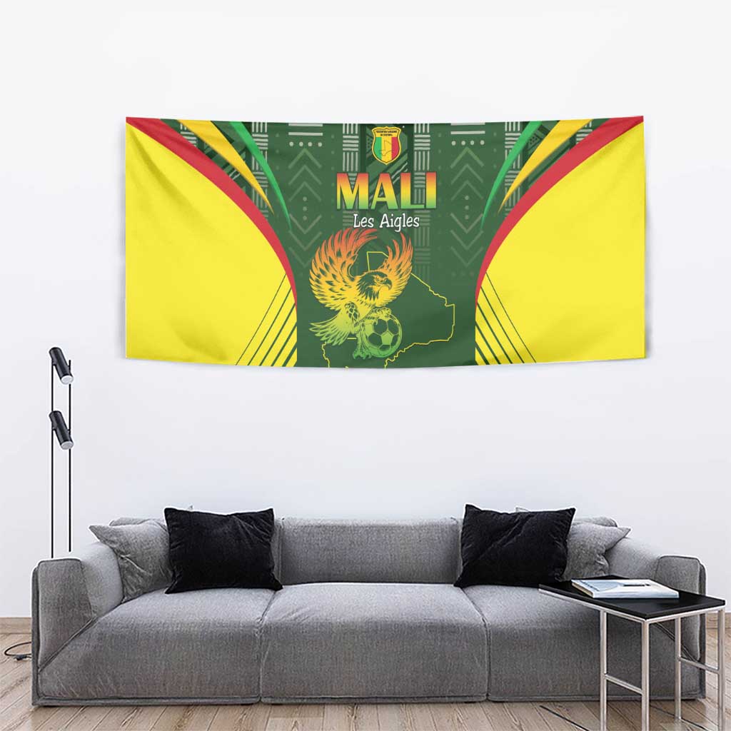 Mali Football Tapestry Go Champions Les Aigles - Wonder Print Shop