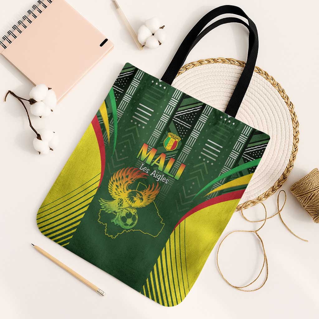 Mali Football Tote Bag Go Champions Les Aigles - Wonder Print Shop