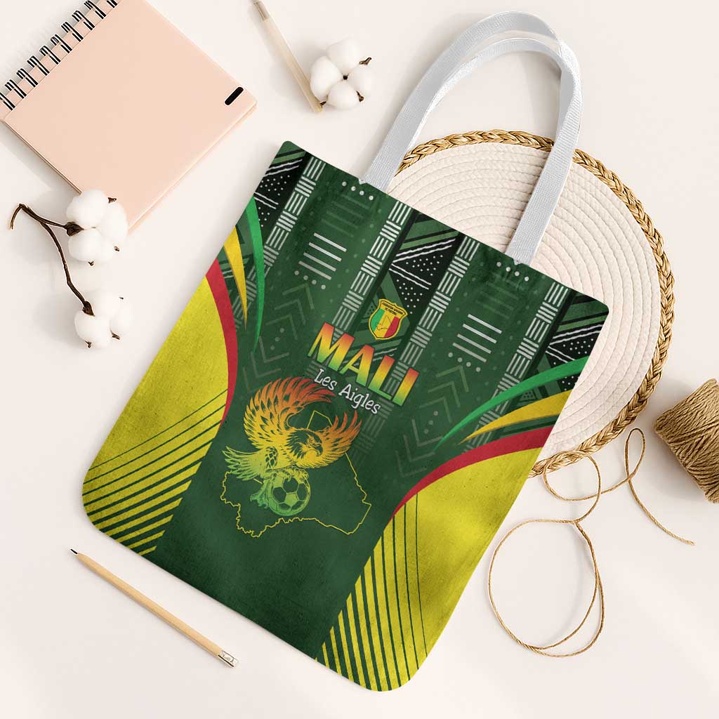 Mali Football Tote Bag Go Champions Les Aigles - Wonder Print Shop