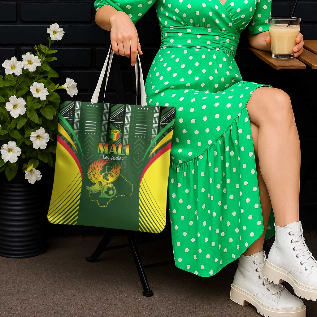 Mali Football Tote Bag Go Champions Les Aigles - Wonder Print Shop