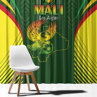 Mali Football Window Curtain Go Champions Les Aigles - Wonder Print Shop