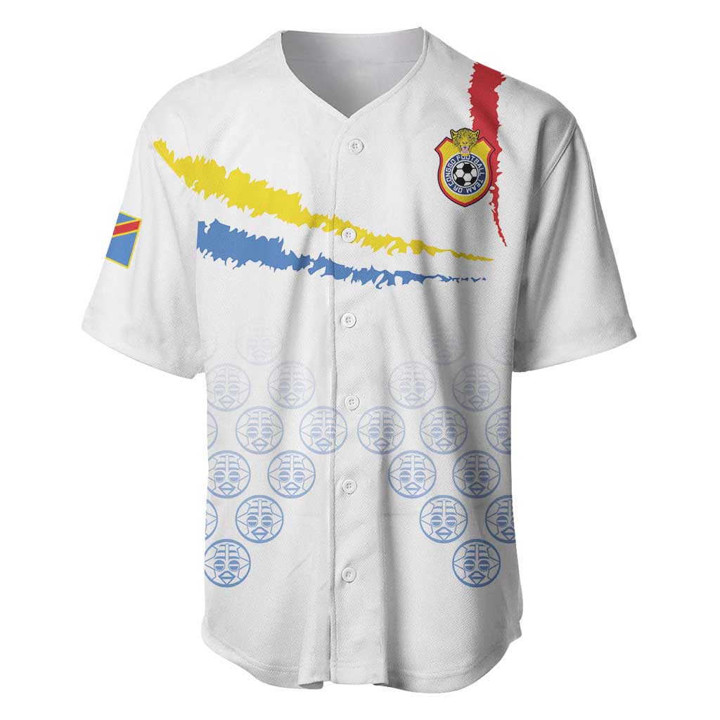 Custom DR Congo Football Baseball Jersey Road To Champions - Wonder Print Shop