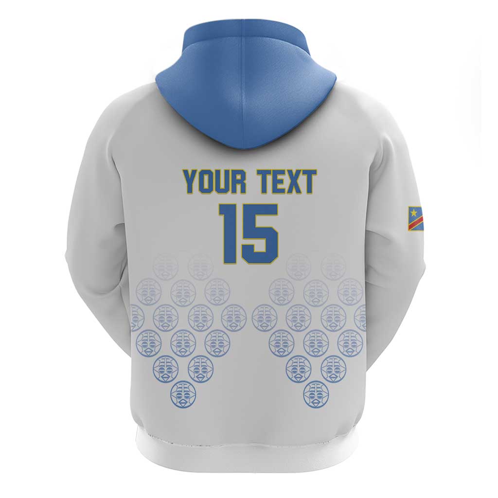 Custom DR Congo Football Hoodie Road To Champions - Wonder Print Shop