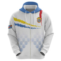 Custom DR Congo Football Hoodie Road To Champions - Wonder Print Shop
