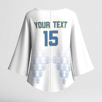 Custom DR Congo Football Kimono Sleeve Blouse Road To Champions - Wonder Print Shop