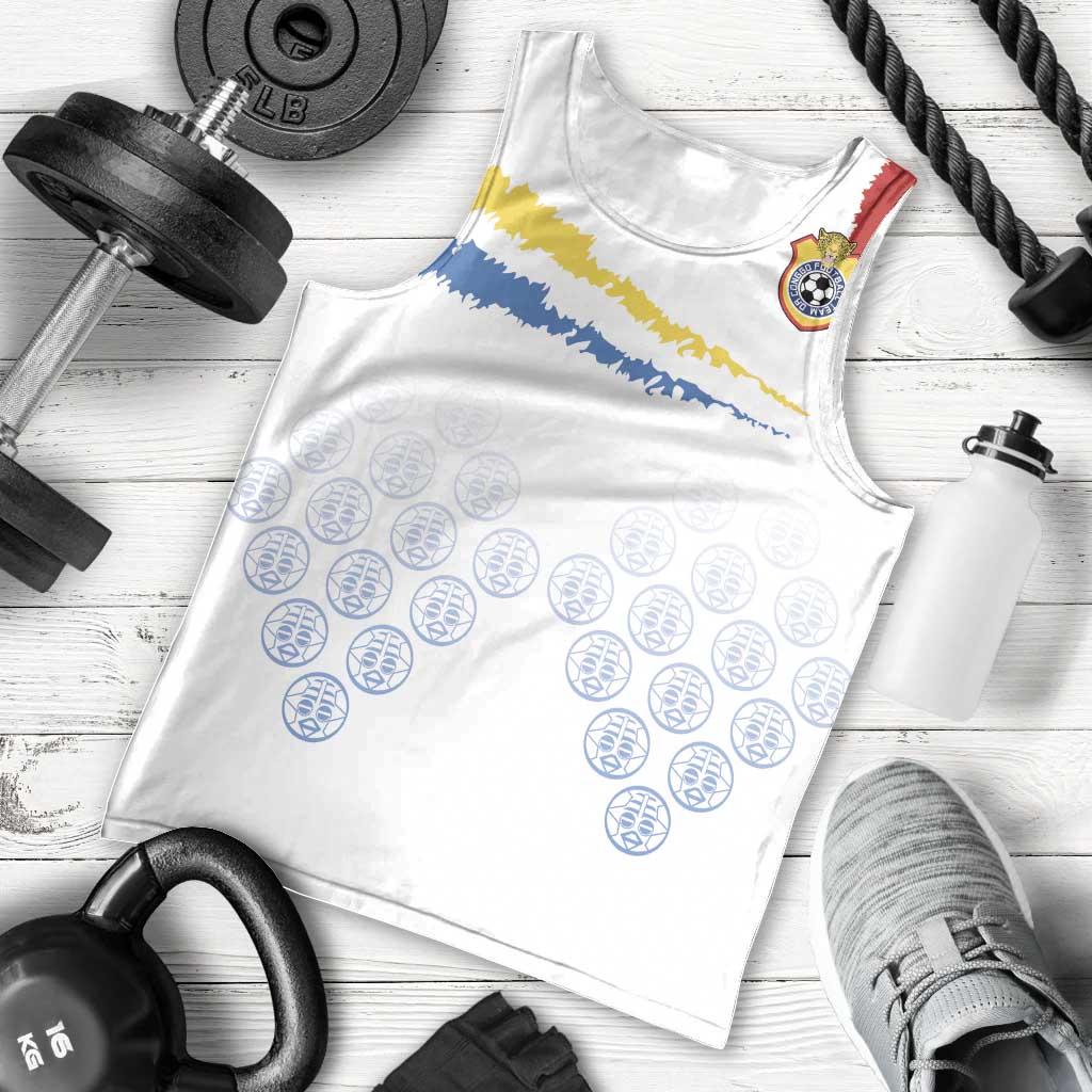 Custom DR Congo Football Men Tank Top Road To Champions - Wonder Print Shop