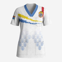 Custom DR Congo Football Scrub Top Road To Champions - Wonder Print Shop