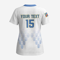 Custom DR Congo Football Scrub Top Road To Champions - Wonder Print Shop
