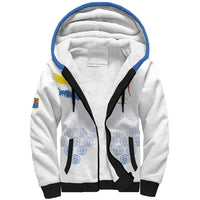 Custom DR Congo Football Sherpa Hoodie Road To Champions - Wonder Print Shop