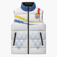 Custom DR Congo Football Sleeveless Puffer Jacket Road To Champions - Wonder Print Shop