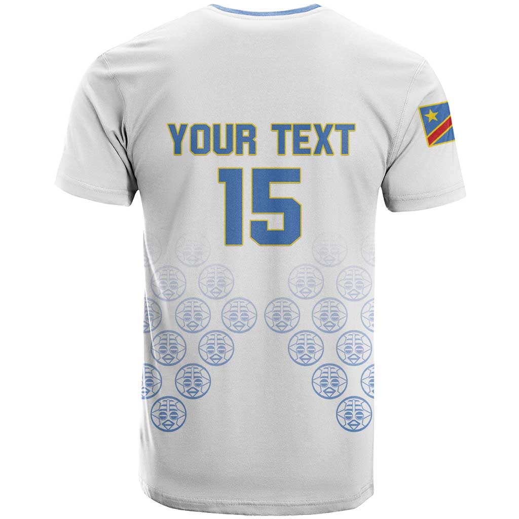 Custom DR Congo Football T Shirt Road To Champions - Wonder Print Shop