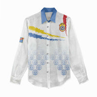 Custom DR Congo Football Women Casual Shirt Road To Champions - Wonder Print Shop