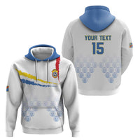 Custom DR Congo Football Zip Hoodie Road To Champions - Wonder Print Shop
