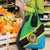 Personalised Tanzania Union Day Grocery Bag Coat Of Arms With Map