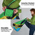 Personalised Tanzania Union Day Grocery Bag Coat Of Arms With Map