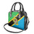 Personalised Tanzania Union Day Shoulder Handbag Coat Of Arms With Map