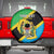 Personalised Tanzania Union Day Spare Tire Cover Coat Of Arms With Map