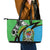 Tanzania Giraffe Leather Tote Bag Coat Of Arms African Pattern