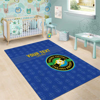 Custom Tanzania Football Area Rug Go Taifa Stars