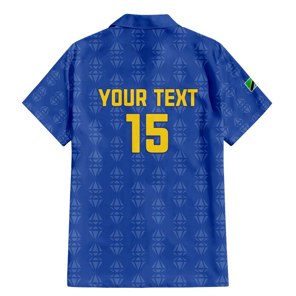 Custom Tanzania Football Family Matching Mermaid Dress and Hawaiian Shirt Go Taifa Stars