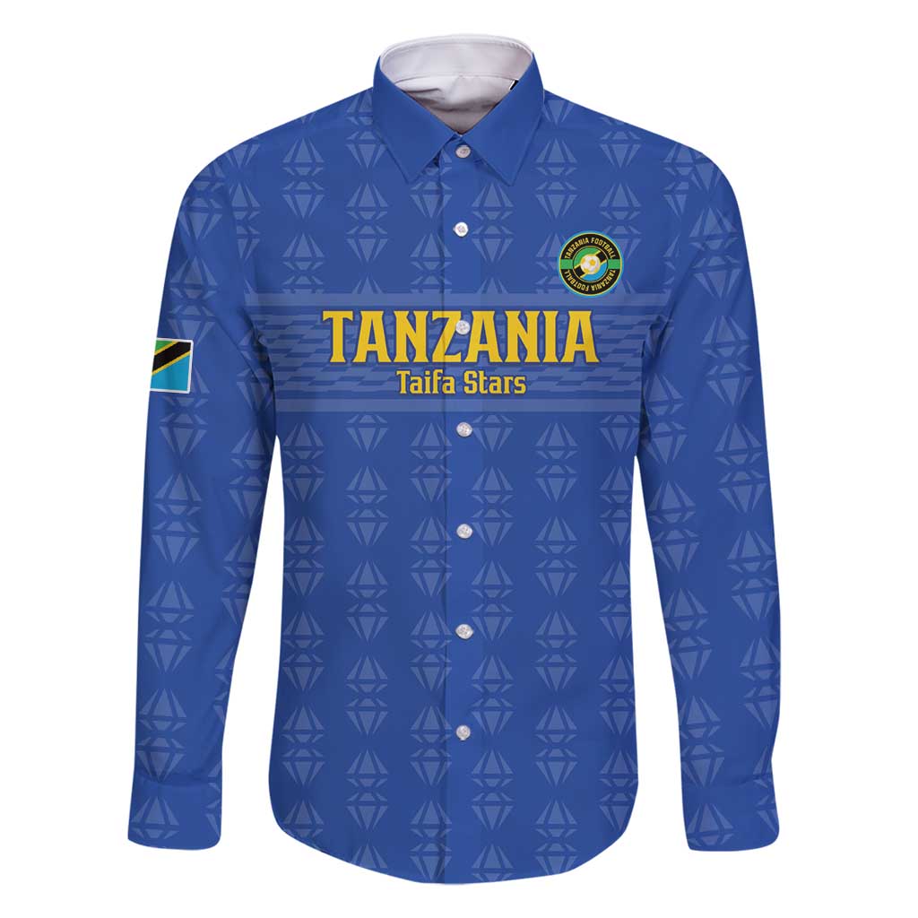 Custom Tanzania Football Family Matching Off Shoulder Short Dress and Hawaiian Shirt Go Taifa Stars