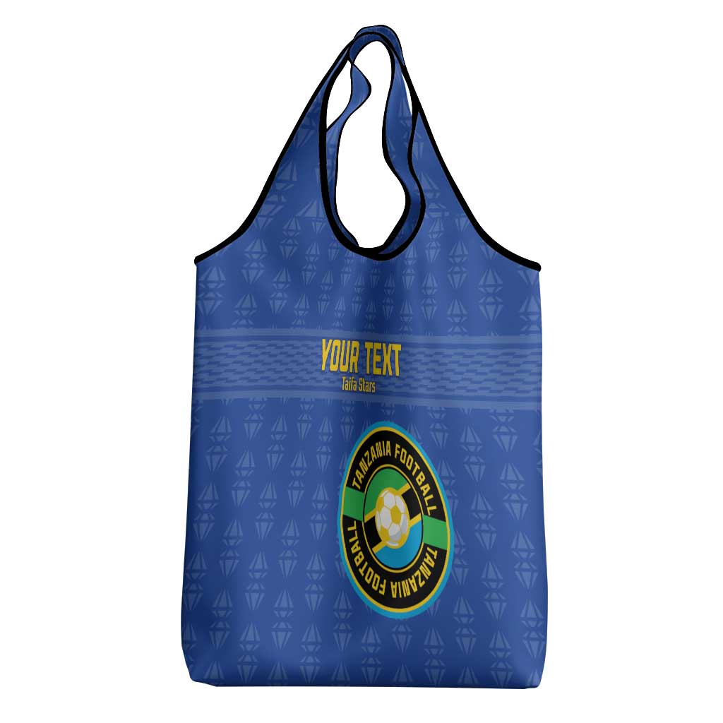 Custom Tanzania Football Grocery Bag Go Taifa Stars