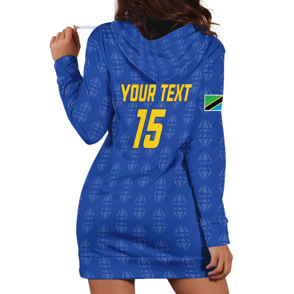 Custom Tanzania Football Hoodie Dress Go Taifa Stars