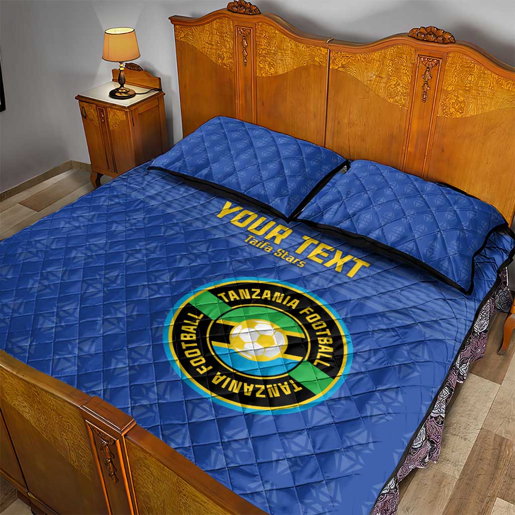 Custom Tanzania Football Quilt Bed Set Go Taifa Stars