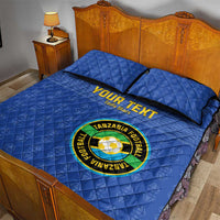 Custom Tanzania Football Quilt Bed Set Go Taifa Stars