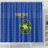 Custom Tanzania Football Shower Curtain Go Taifa Stars