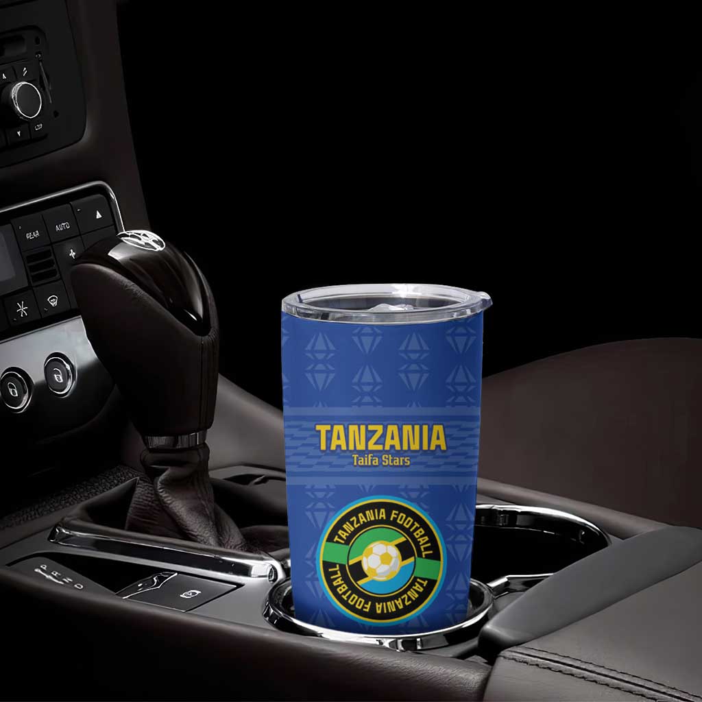Custom Tanzania Football Tumbler Cup Go Taifa Stars