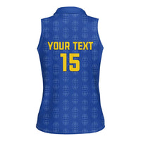 Custom Tanzania Football Women Sleeveless Polo Shirt Go Taifa Stars