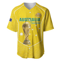 Custom Australia Soccer Baseball Jersey Aussie Aussie Oi Oi Oi
