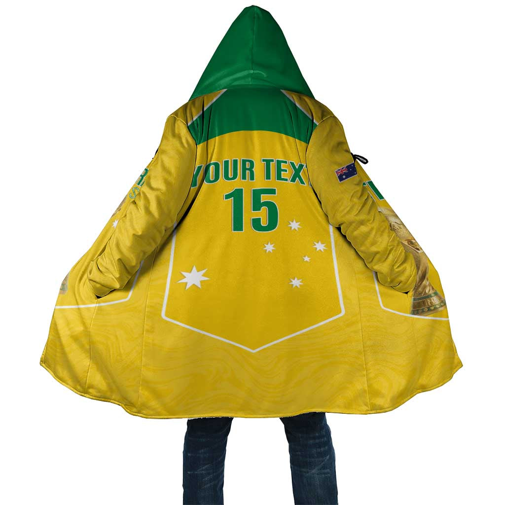 Custom Australia Soccer Cloak Aussie Aussie Oi Oi Oi