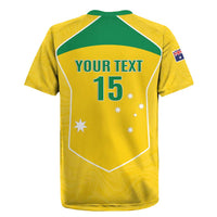 Custom Australia Soccer Rugby Jersey Aussie Aussie Oi Oi Oi