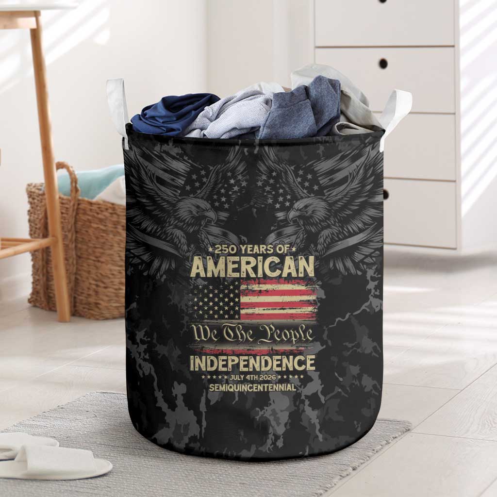 United States Laundry Basket Semiquincentennial Anniversary - Camo Style