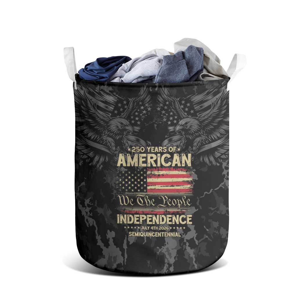 United States Laundry Basket Semiquincentennial Anniversary - Camo Style