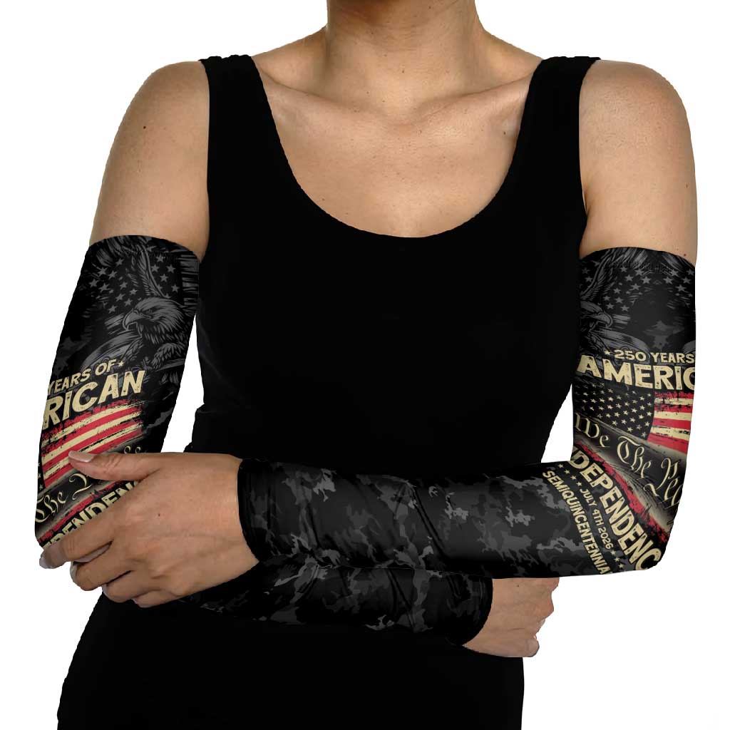 United States Arm Sleeves Semiquincentennial Anniversary - Camo Style